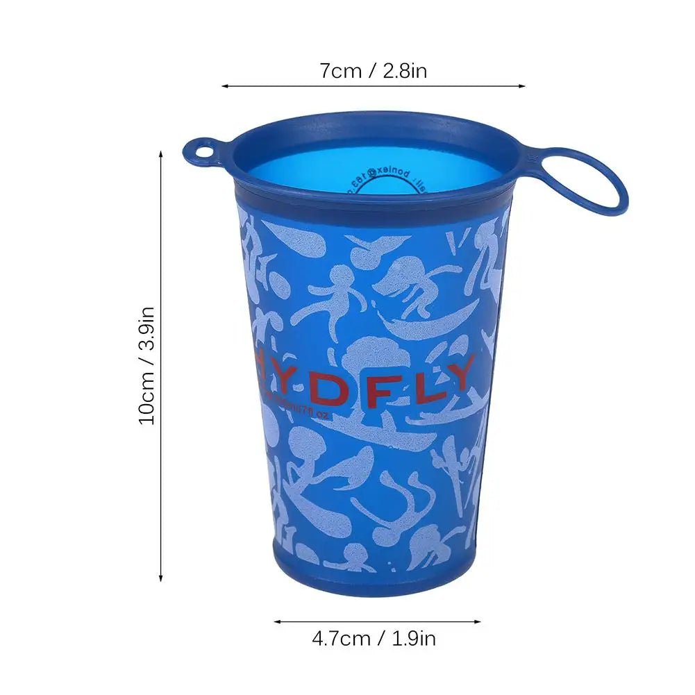 200ml Foldable Cup Portable Large- Cup Mouth