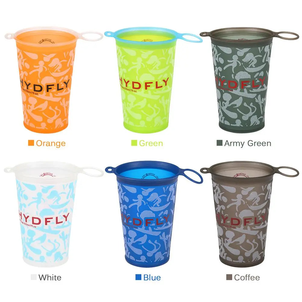 200ml Foldable Cup Portable Large- Cup Mouth